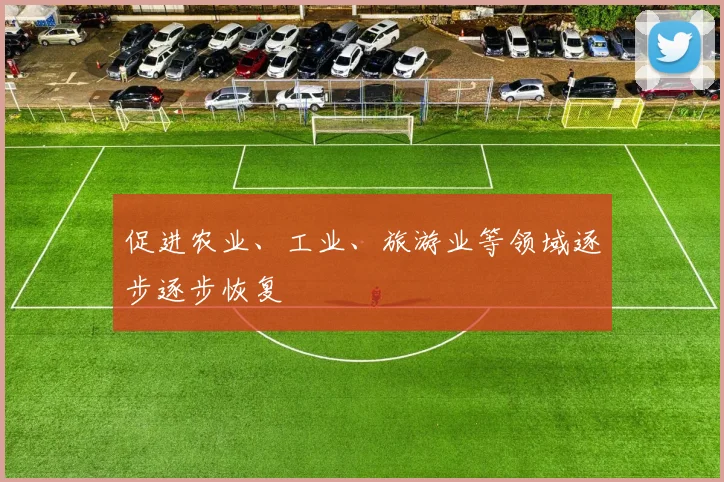 促进农业、工业、旅游业等领域逐步逐步恢复
