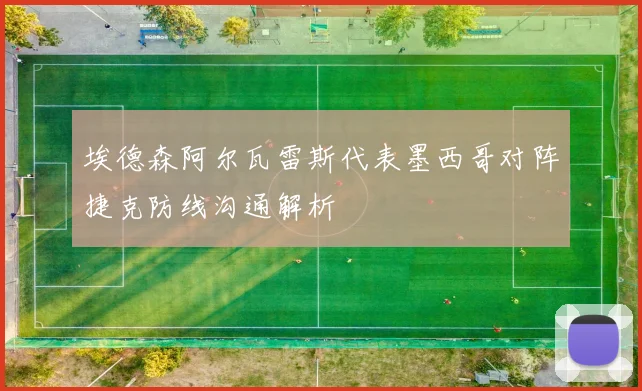 埃德森阿尔瓦雷斯代表墨西哥对阵捷克防线沟通解析